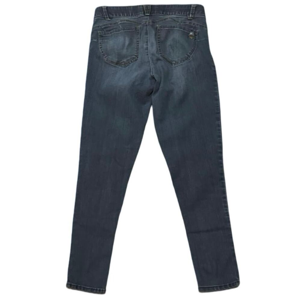 Democracy Ab Solution Ankle Jeans Womens 8 mid Wash Stretch denim blue skinny